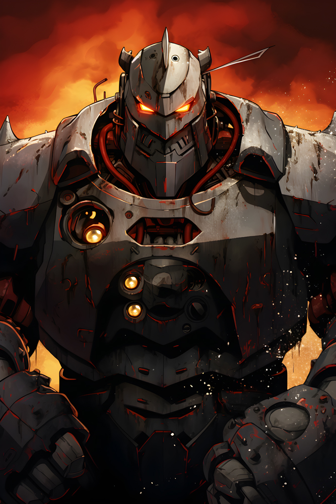ΕΚΤΥΠΩΜΕΝΗ ΚΟΥΠΑ ANIME ALPHONSE ELRIC 00101 - Image 2