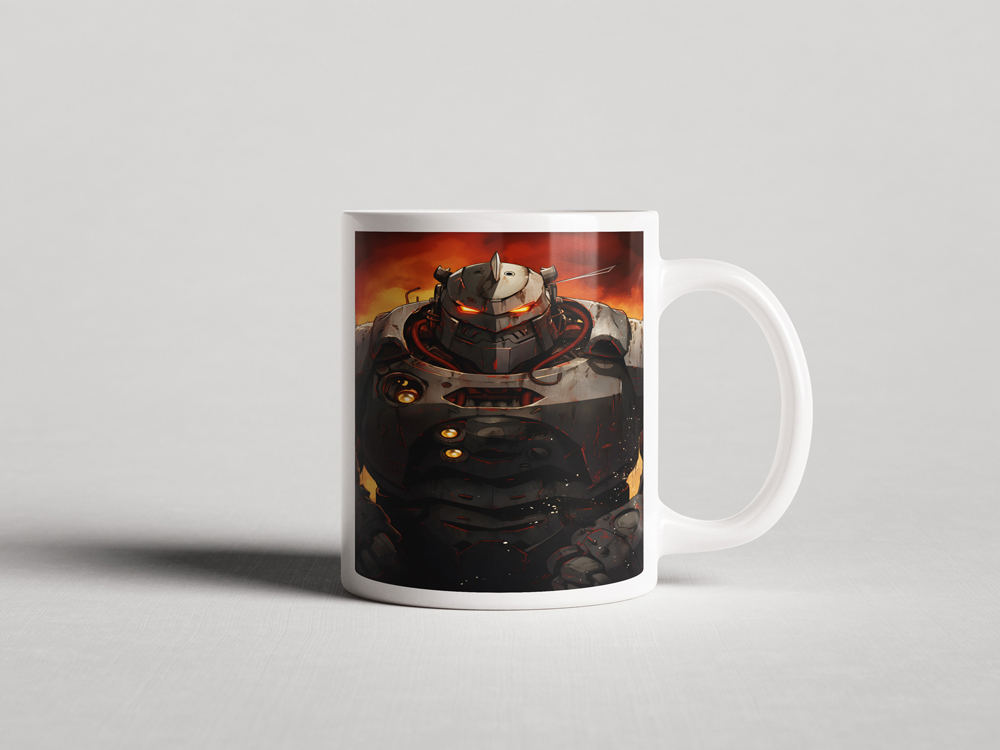 ΕΚΤΥΠΩΜΕΝΗ ΚΟΥΠΑ ANIME ALPHONSE ELRIC 00101