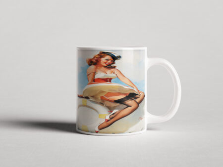 ΕΚΤΥΠΩΜΕΝΗ ΚΟΥΠΑ SAILOR PIN-UP GIRL 00032