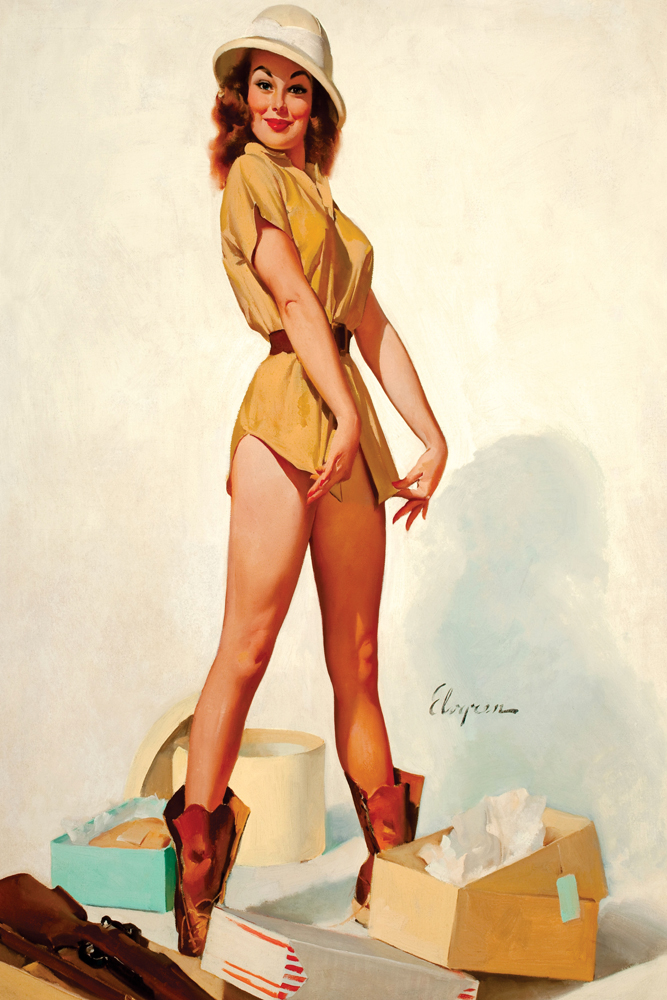 ΕΚΤΥΠΩΜΕΝΗ ΚΟΥΠΑ VINTAGE PIN-UP GIRL 00035 - Image 2