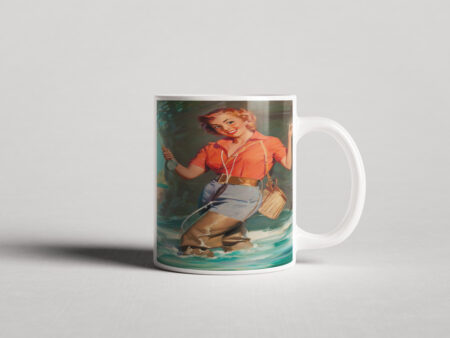ΕΚΤΥΠΩΜΕΝΗ ΚΟΥΠΑ FISHING PIN-UP GIRL 00036