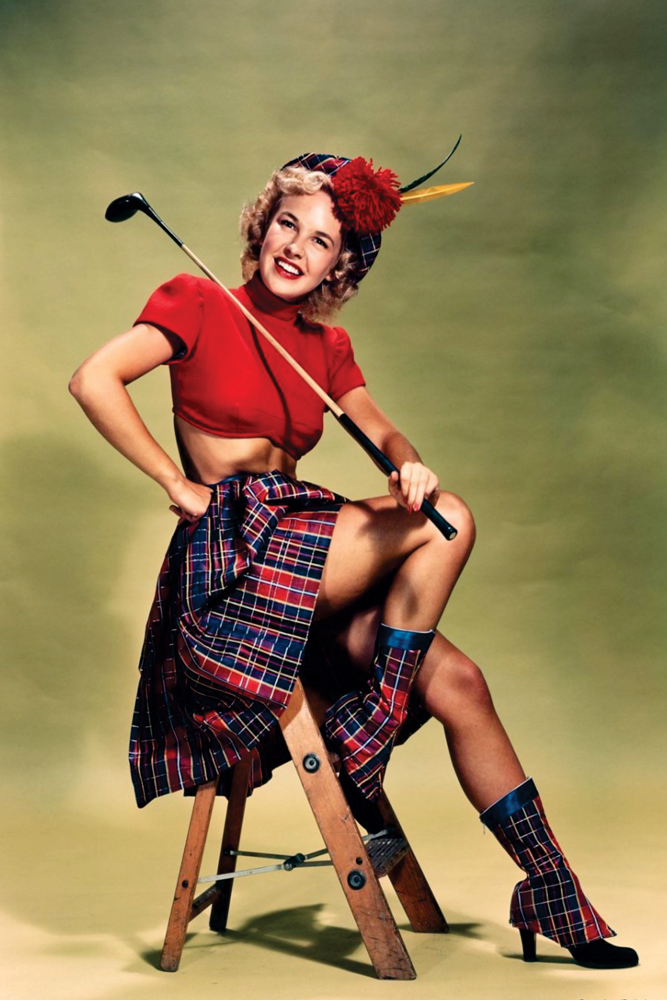 ΕΚΤΥΠΩΜΕΝΗ ΚΟΥΠΑ VINTAGE GOLG PIN-UP GIRL 00037 - Image 2
