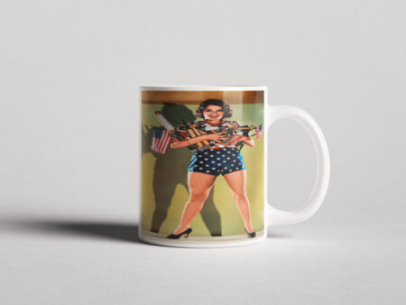 ΕΚΤΥΠΩΜΕΝΗ ΚΟΥΠΑ VINTAGE FIREWORKS GIRL 00041