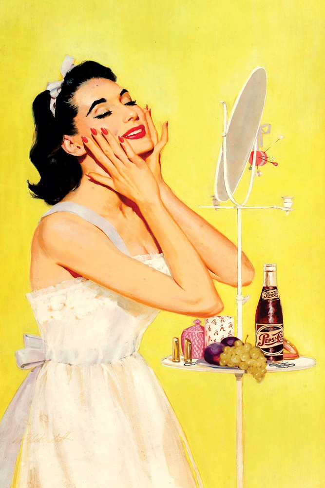 ΕΚΤΥΠΩΜΕΝΗ ΚΟΥΠΑ VINTAGE PIN-UP GIRL 00044 - Image 2