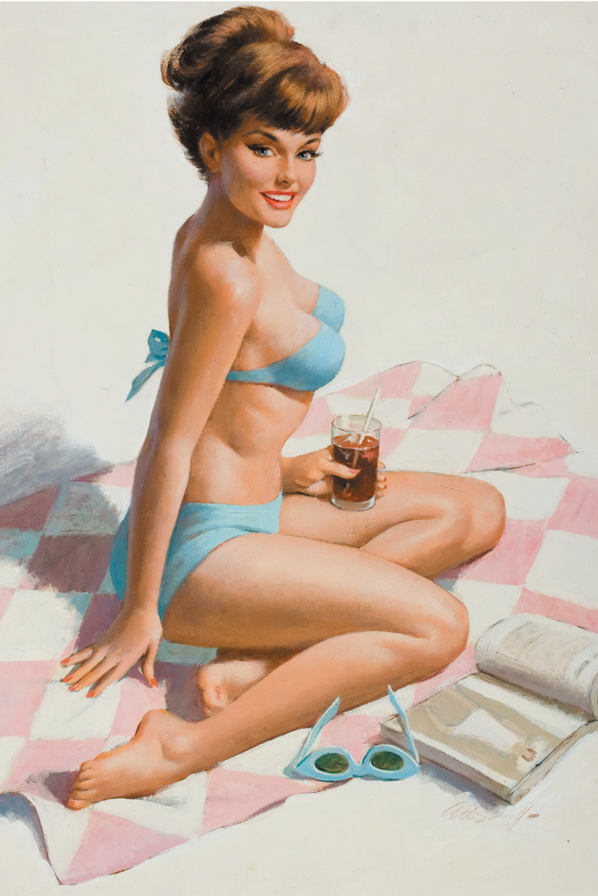 ΕΚΤΥΠΩΜΕΝΗ ΚΟΥΠΑ VINTAGE BEACH BIKINI 00051 - Image 2