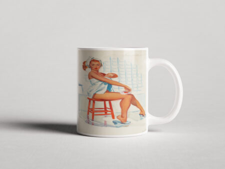 ΕΚΤΥΠΩΜΕΝΗ ΚΟΥΠΑ BATH TIME PIN-UP 00115