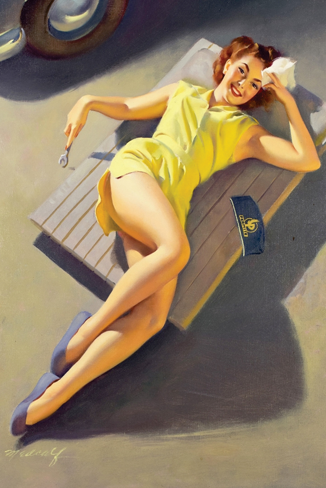ΕΚΤΥΠΩΜΕΝΗ ΚΟΥΠΑ MECHANIC PIN-UP 00117 - Image 2