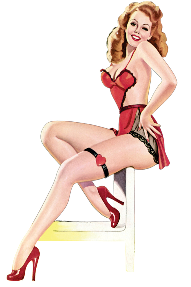 ΕΚΤΥΠΩΜΕΝΗ ΚΟΥΠΑ SWEETHEART PIN-UP 00119 - Image 2