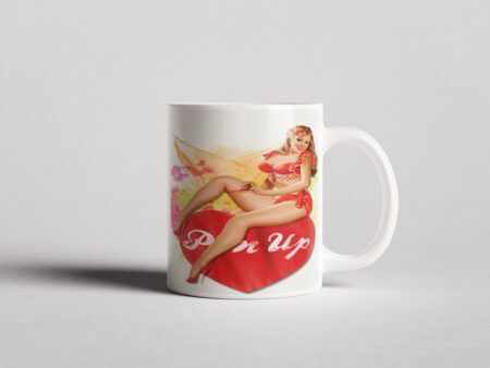 ΕΚΤΥΠΩΜΕΝΗ ΚΟΥΠΑ RED HEART PIN-UP 00124