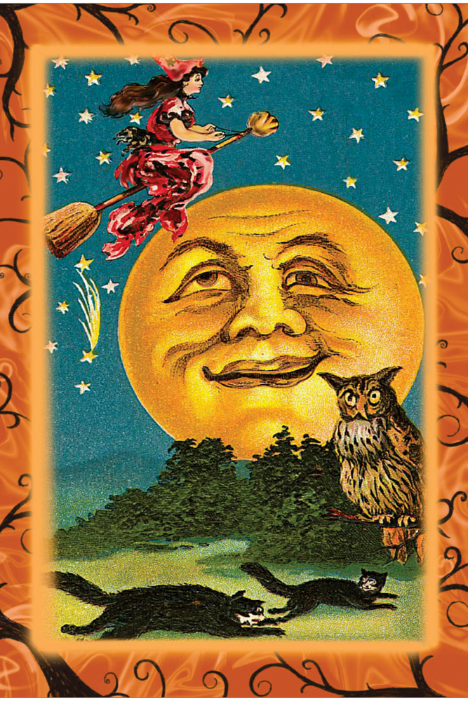 ΕΚΤΥΠΩΜΕΝΗ ΚΟΥΠΑ HALLOWEEN WITCH MOON 00238 - Image 2