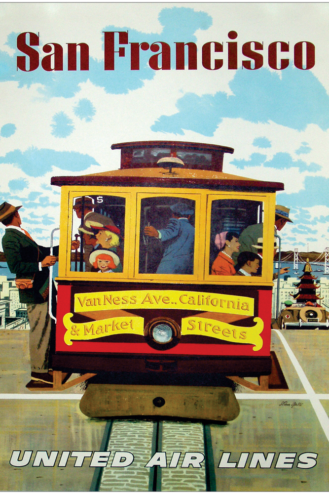 ΕΚΤΥΠΩΜΕΝΗ ΚΟΥΠΑ TOKYO SAN FRANCISCO UNITED AIR LINES 00375 - Image 2