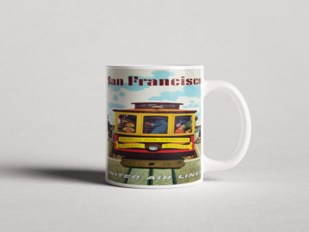 ΕΚΤΥΠΩΜΕΝΗ ΚΟΥΠΑ TOKYO SAN FRANCISCO UNITED AIR LINES 00375