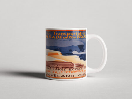 ΕΚΤΥΠΩΜΕΝΗ ΚΟΥΠΑ GREAT LAKES EXPOSITION TRANSPORTATION 00380