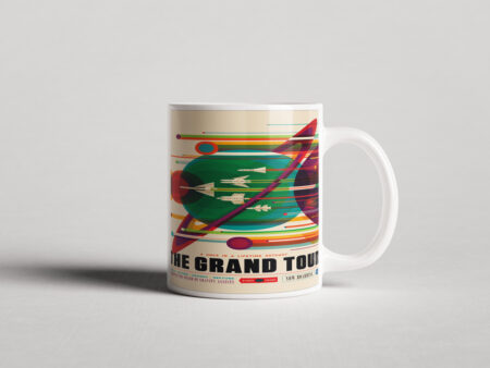 ΕΚΤΥΠΩΜΕΝΗ ΚΟΥΠΑ THE GRAND TOUR NASA SPACE 00384