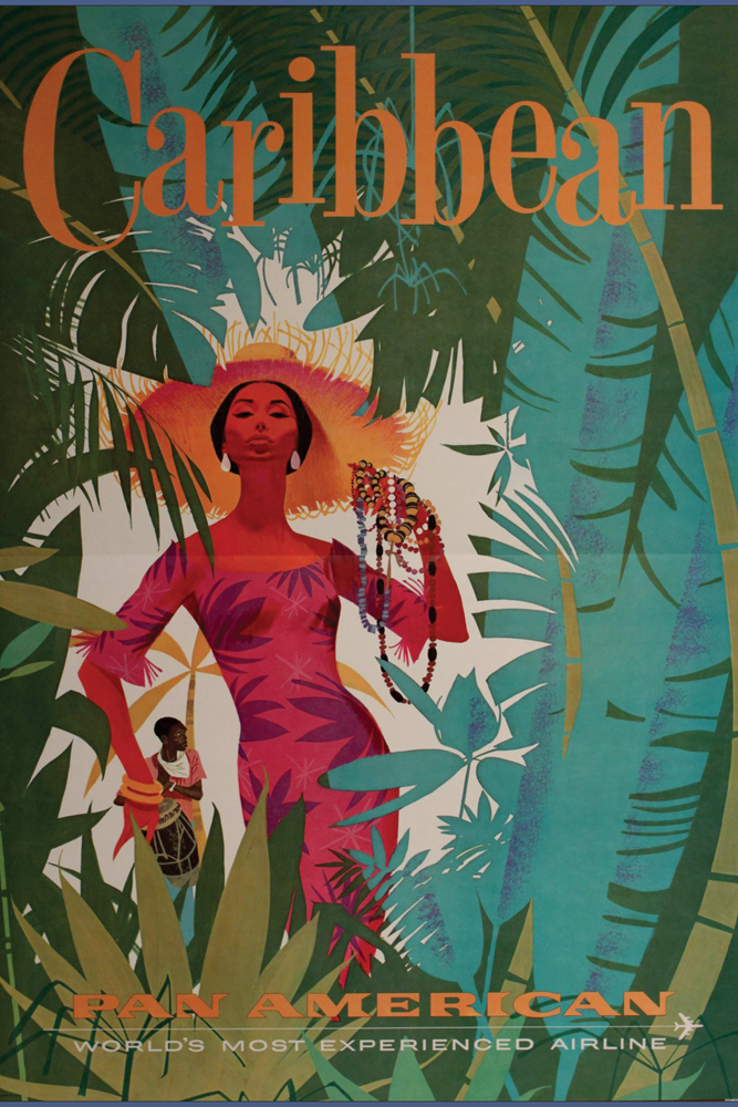 ΕΚΤΥΠΩΜΕΝΗ ΚΟΥΠΑ CARIBBEAN PAN AMERICAN AIRWAYS 00386 - Image 2