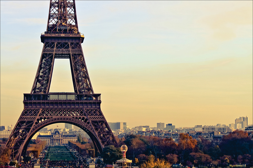 ΕΚΤΥΠΩΜΕΝΗ ΚΟΥΠΑ EIFFEL TOWER PARIS-GOLDEN HOUR 00400 - Image 2