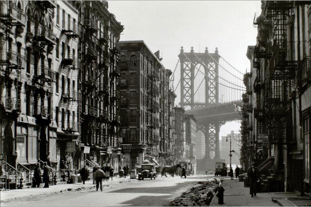 ΕΚΤΥΠΩΜΕΝΗ ΚΟΥΠΑ MANHATTAN BRIDGE FROM DUMBO 1930'S 00418 - Image 2