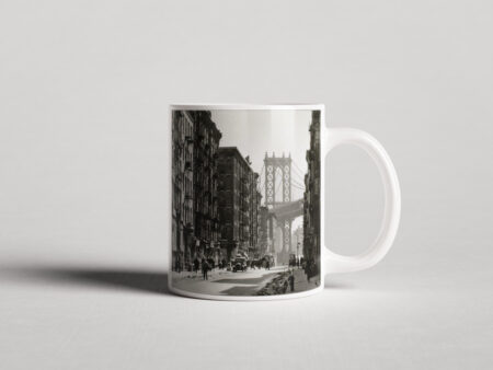 ΕΚΤΥΠΩΜΕΝΗ ΚΟΥΠΑ MANHATTAN BRIDGE FROM DUMBO 1930'S 00418