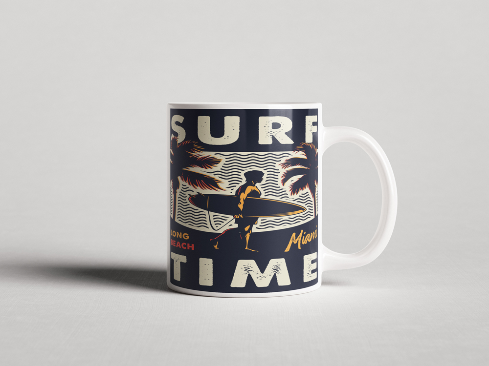 ΕΚΤΥΠΩΜΕΝΗ ΚΟΥΠΑ SURF TIME 00206