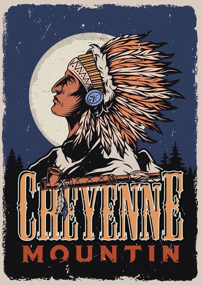 ΕΚΤΥΠΩΜΕΝΗ ΚΟΥΠΑ CHEYENNE MOUNTAIN 00208 - Image 2