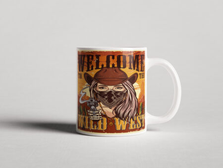 ΕΚΤΥΠΩΜΕΝΗ ΚΟΥΠΑ WILD WEST OULAW 00212