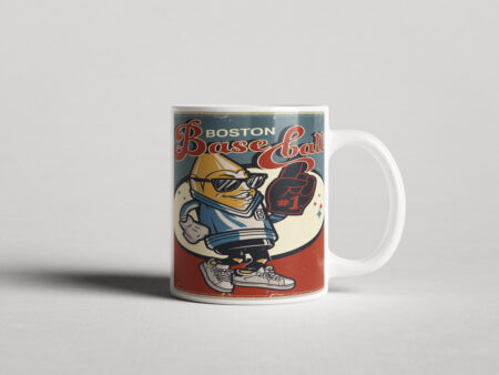 ΕΚΤΥΠΩΜΕΝΗ ΚΟΥΠΑ BOSTON BASEBALL MASCOT 00221