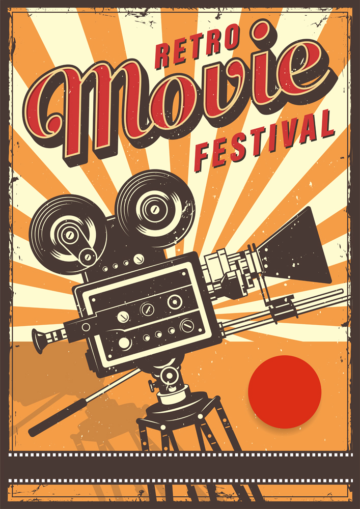 ΕΚΤΥΠΩΜΕΝΗ ΚΟΥΠΑ RETRO MOVIE FESTIVAL 00224 - Image 2