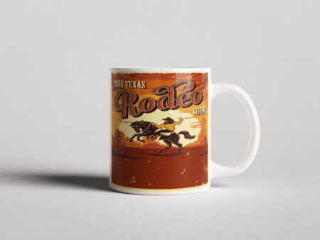 ΕΚΤΥΠΩΜΕΝΗ ΚΟΥΠΑ TEXAS RODEO COWBOY 00235
