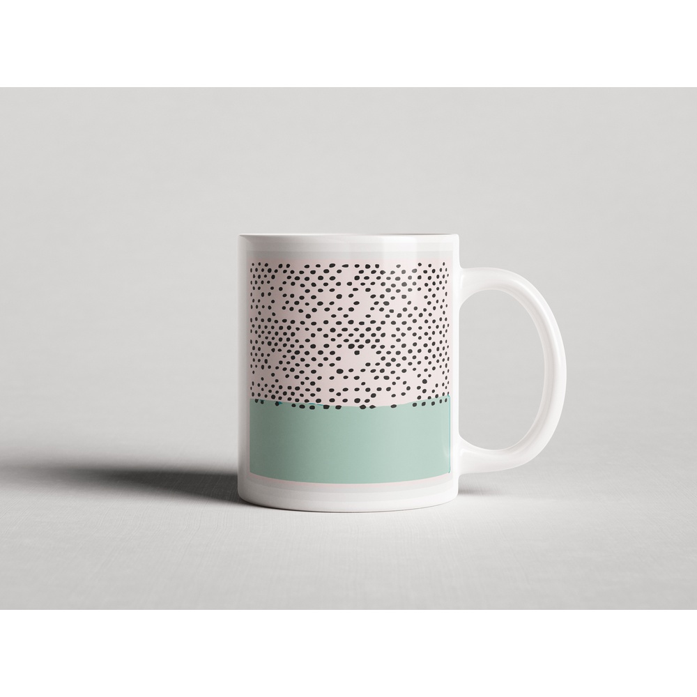 ΕΚΤΥΠΩΜΕΝΗ ΚΟΥΠΑ ABSTRACT DOT WALL ART 00605