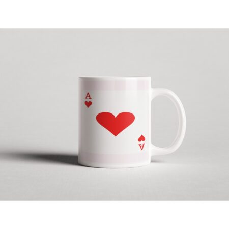 ΕΚΤΥΠΩΜΕΝΗ ΚΟΥΠΑ ACE OF HEARTS 00613
