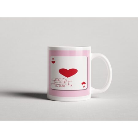 ΕΚΤΥΠΩΜΕΝΗ ΚΟΥΠΑ ACE OF HEARTS PRINT 00614