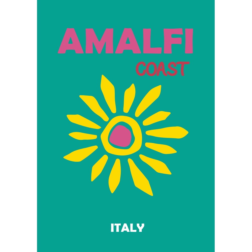 ΕΚΤΥΠΩΜΕΝΗ ΚΟΥΠΑ AMALFI COAST POSTER 00616 - Image 2