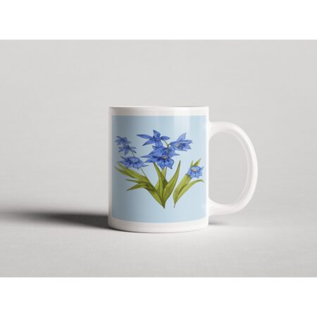 ΕΚΤΥΠΩΜΕΝΗ ΚΟΥΠΑ BLUEBELL BOTANICAL ART 00628