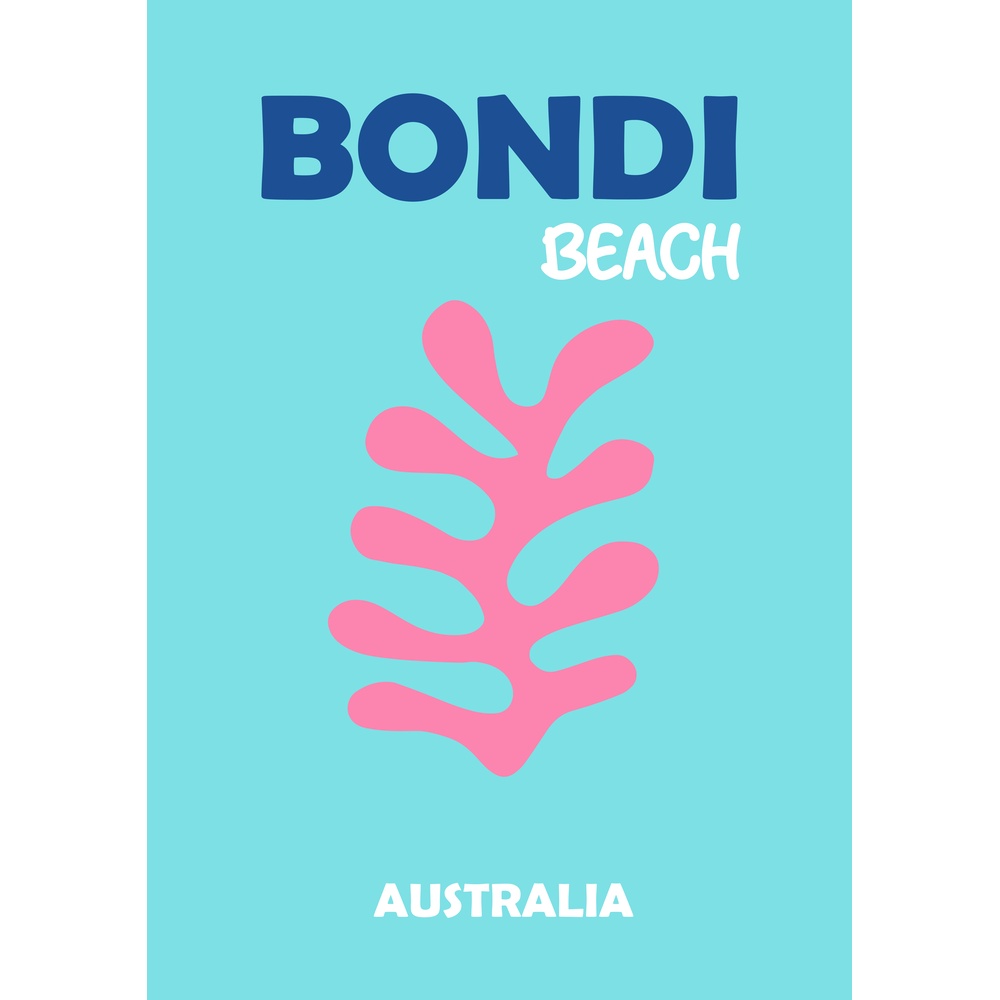 ΕΚΤΥΠΩΜΕΝΗ ΚΟΥΠΑ BONDI BEACH POSTER 00631 - Image 2