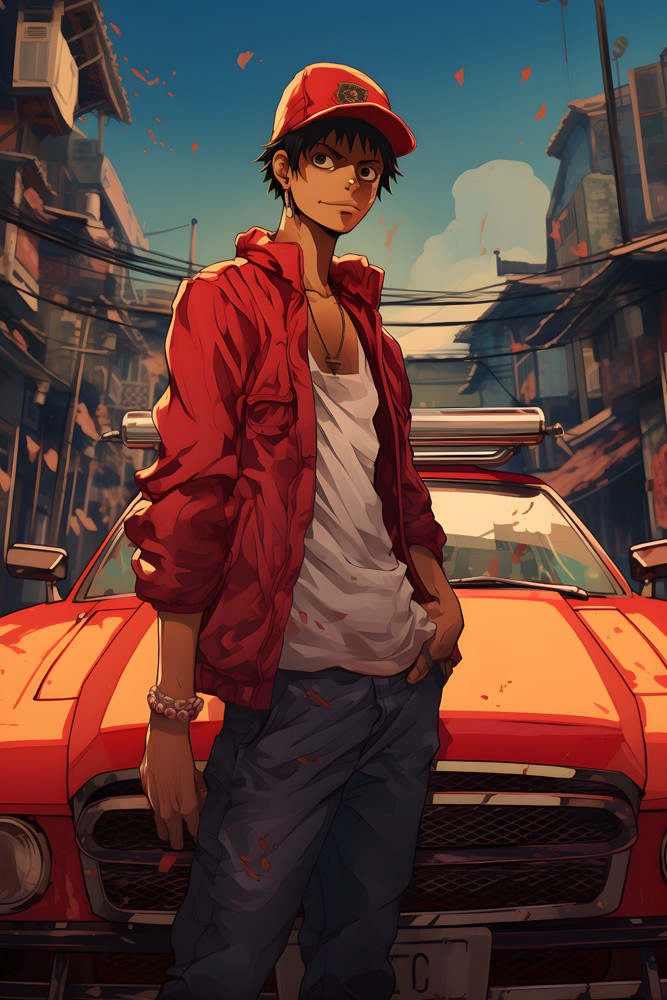 ΕΚΤΥΠΩΜΕΝΗ ΚΟΥΠΑ ANIME MONKEY D. LUFFY 00065 - Image 2