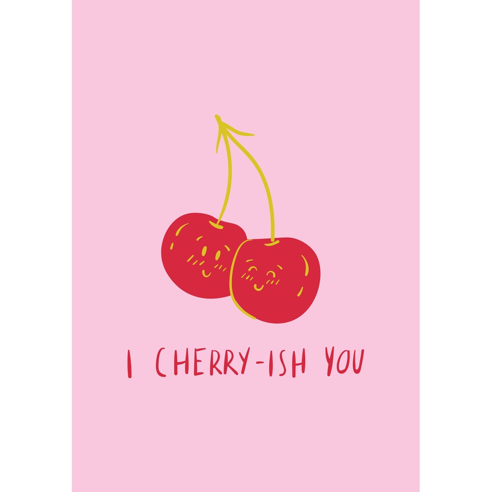 ΕΚΤΥΠΩΜΕΝΗ ΚΟΥΠΑ CHERRY ISH YOU CARD 00635 - Image 2