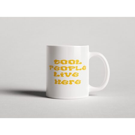 ΕΚΤΥΠΩΜΕΝΗ ΚΟΥΠΑ COOL PEOPLE LIVE HERE 00639