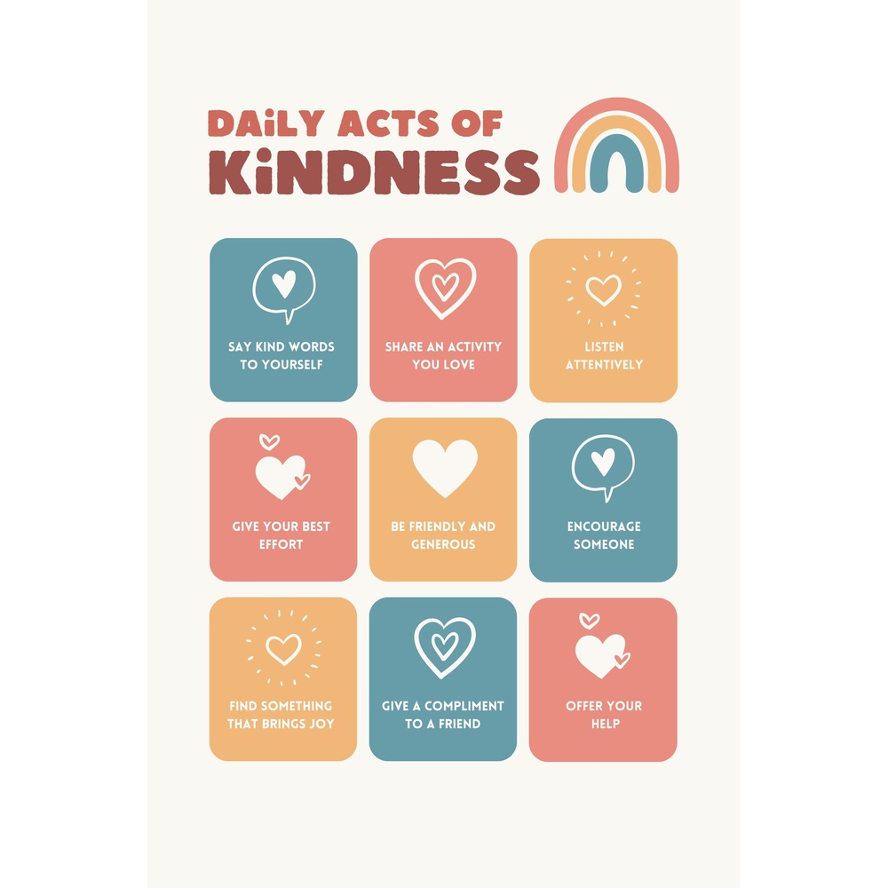 ΕΚΤΥΠΩΜΕΝΗ ΚΟΥΠΑ DAILY ACTS OF KINDNESS 00641 - Image 2