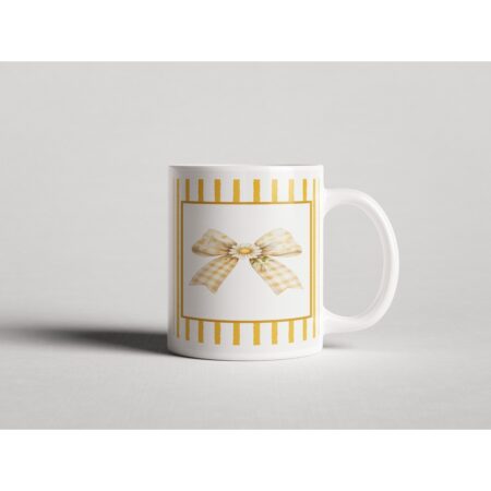ΕΚΤΥΠΩΜΕΝΗ ΚΟΥΠΑ DAISY BOW YELLOW STRIPES 00643