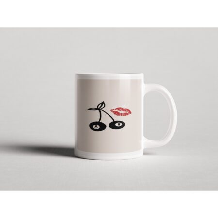ΕΚΤΥΠΩΜΕΝΗ ΚΟΥΠΑ EIGHT BALL CHERRY PRINT 00649