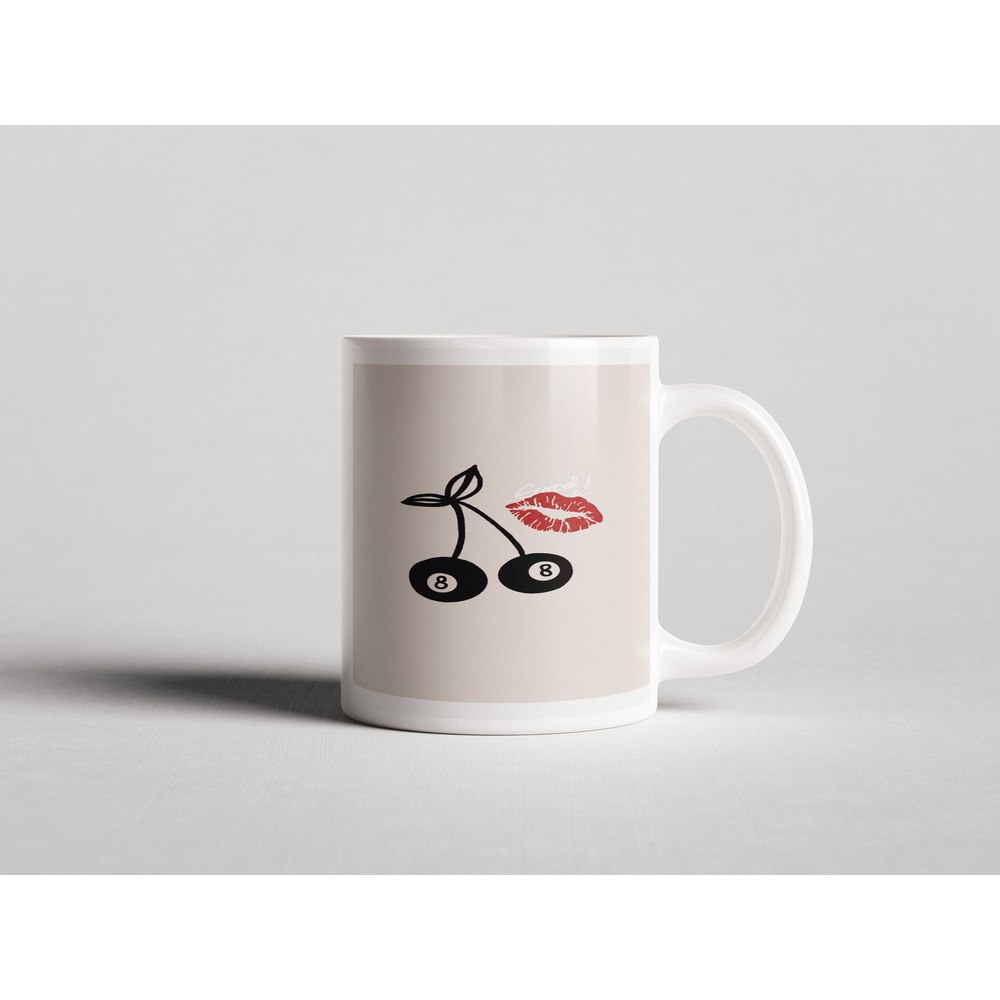 ΕΚΤΥΠΩΜΕΝΗ ΚΟΥΠΑ EIGHT BALL CHERRY PRINT 00649