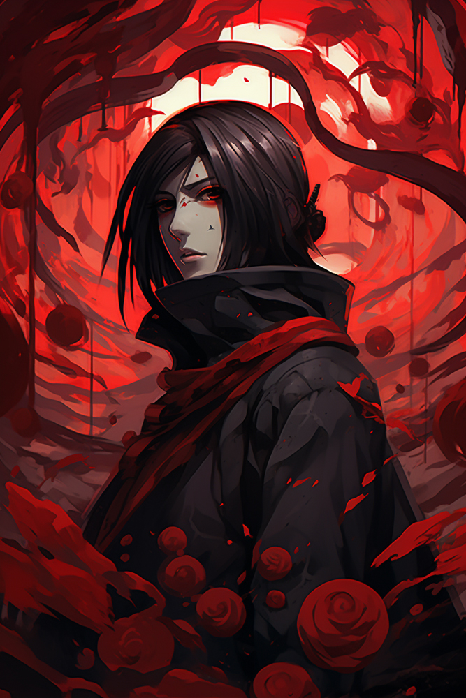 ΕΚΤΥΠΩΜΕΝΗ ΚΟΥΠΑ ITACHI UCHIHA 00080 - Image 2