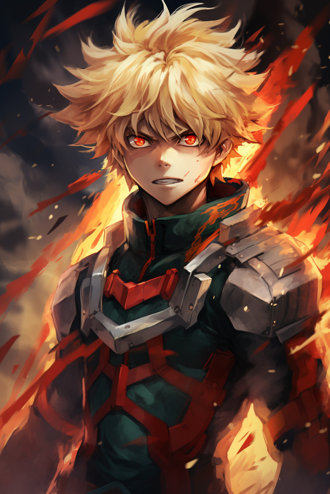 ΕΚΤΥΠΩΜΕΝΗ ΚΟΥΠΑ ANIME KATSUKI BAKUGO 00091 - Image 2