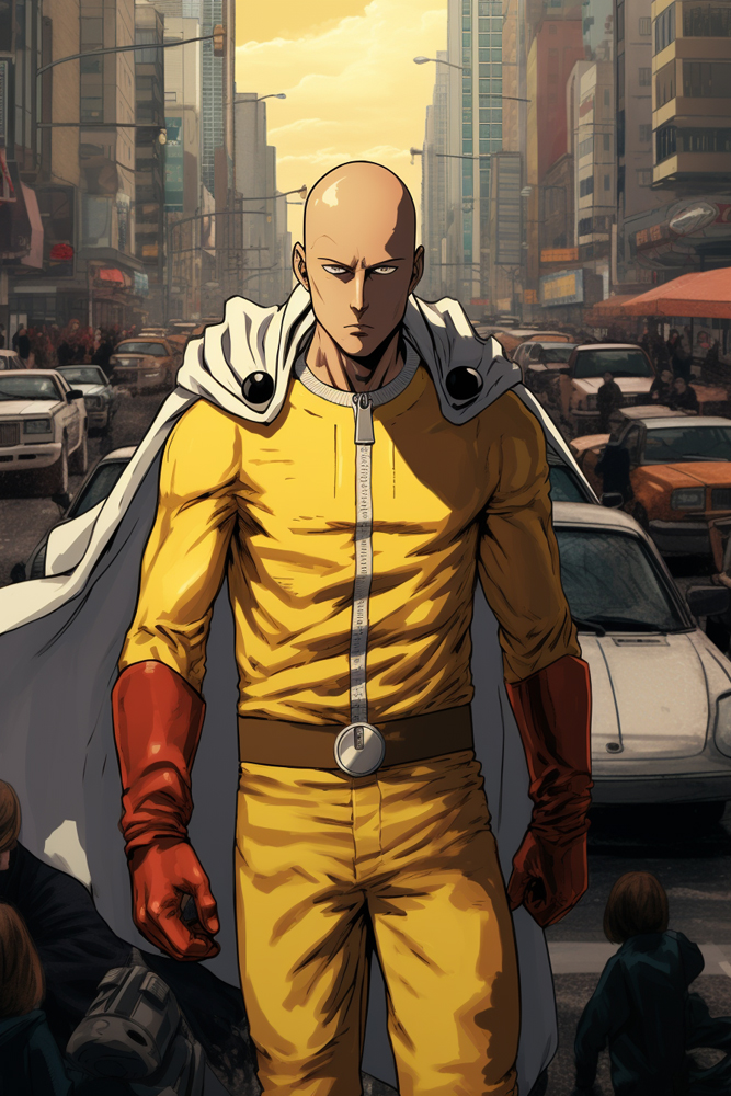 ΕΚΤΥΠΩΜΕΝΗ ΚΟΥΠΑ SAITAMA ONE PUNCH-MAN 00096 - Image 2
