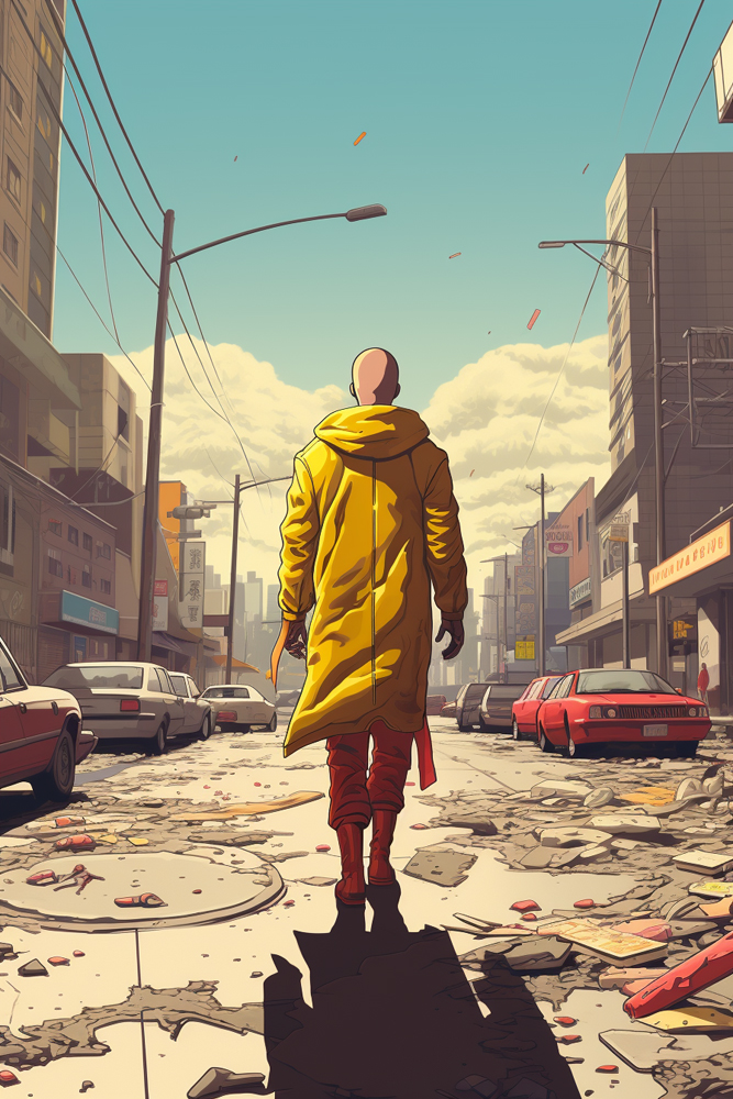 ΕΚΤΥΠΩΜΕΝΗ ΚΟΥΠΑ SAITAMA ONE PUNCH-MAN 00097 - Image 2