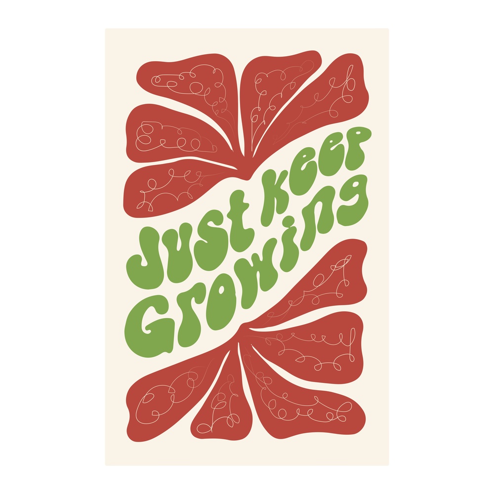 ΕΚΤΥΠΩΜΕΝΗ ΚΟΥΠΑ JUST KEEP GROWING 00673 - Image 2