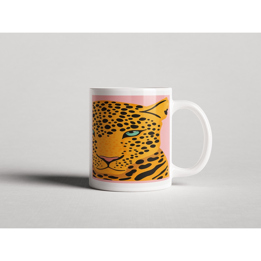 ΕΚΤΥΠΩΜΕΝΗ ΚΟΥΠΑ LEOPARD ART PRINT 00677