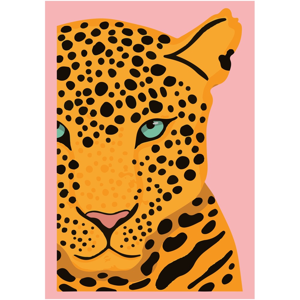 ΕΚΤΥΠΩΜΕΝΗ ΚΟΥΠΑ LEOPARD ART PRINT 00677 - Image 2