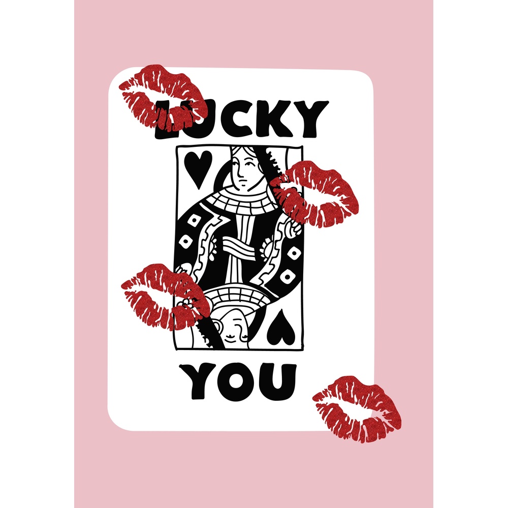 ΕΚΤΥΠΩΜΕΝΗ ΚΟΥΠΑ LUCKY YOU CARD PRINT 00690 - Image 2