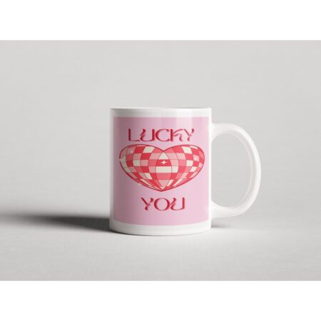 ΕΚΤΥΠΩΜΕΝΗ ΚΟΥΠΑ LUCKY YOU DISCO HEART 00692